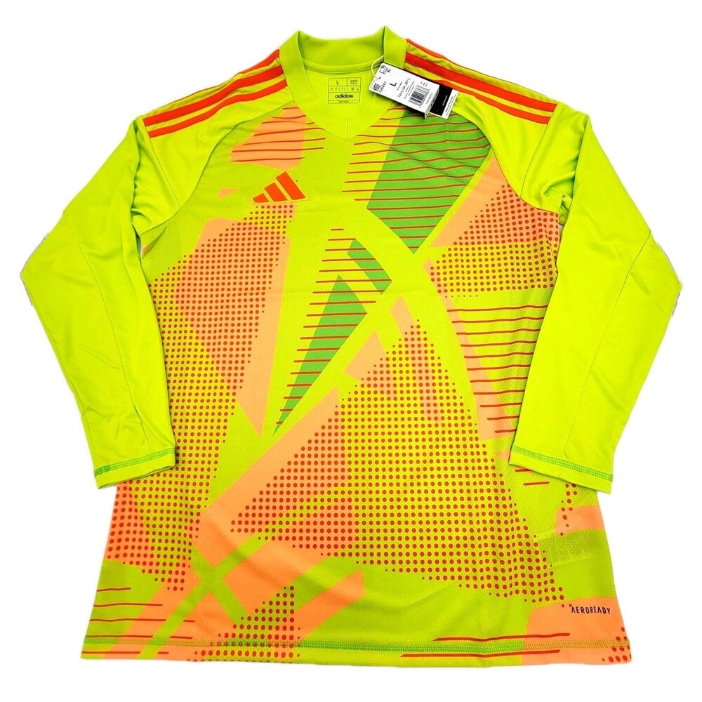 adidas Tiro 24 GK Competition Goalkeeper LS Soccer Jersey Men's L Slim Fit NWT